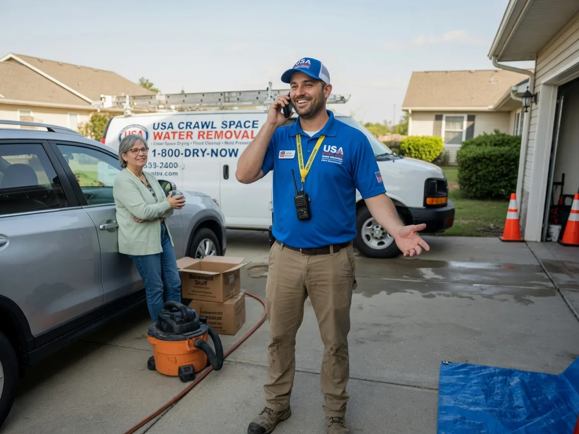 Crawl Space Water Removal Oswego, KS FAQs